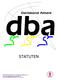 DartsBond Almere en omgeving (DBA e.o.) Versie ASW/ d.d STATUTEN