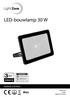LED-bouwlamp 30 W IP65 HANDLEIDING KLANTENSERVICE +31 (0) GARANTIE MODEL: S/ W 34DO