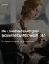 De Overheidswerkplek powered by Microsoft 365. De digitale werkplek van de toekomst