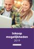 Inkoop mogelijkheden