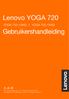 Lenovo YOGA 720. Gebruikershandleiding