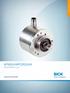 Online-datasheet. AFS60I-S4PC AFS/AFM60 Inox ABSOLUTE ENCODERS