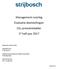Management overleg Evaluatie doelstellingen CO 2 prestatieladder 2 e half jaar 2017