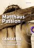 BROCHURE. Matthäus Passion CANTATRIX CONCERTO D AMSTERDAM O.L.V. ERIK VAN NEVEL
