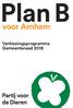 voor Arnhem Verkiezingsprogramma Gemeenteraad 2018