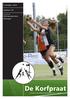 De Korfpraat. nummer 10. Oefenprogramma Uitslagen. F oktober De Korfpraat is het wekelijkse mededelingenblad van C.K.V.