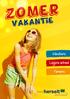 Zomer. vakantie. U Kleuters. ULagere school. UTieners