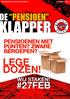 DE PENSIOEN KLAPPER PENSIOENEN MET PUNTEN? ZWARE BEROEPEN? LEGE DOZEN! WIJ STAKEN! #27FEB