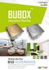BUBOX. innovative floorbox. Waterdichte. Catalogus RoHS