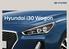 Hyundai i30 Wagon. Prijslijst per 1 januari 2018