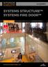 SYSTEMS STRUCTURE SYSTEMS FIRE DOOR