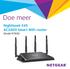 Doe meer. Nighthawk X4S AC2600 Smart WiFi-router Model R7800