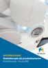 INFOBROCHURE Radiotherapie bij prostaattumoren Radiotherapie - Route 980