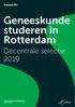 Geneeskunde studeren in Rotterdam