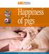 Happiness of pigs HUISVESTINGSSYSTEMEN MET INNOVATIEVE TECHNOLOGIE