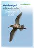 Weidevogels in Noord-Holland Jaarboek 2009