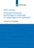 NIFP-richtlijn Ambulant forensisch psychologisch onderzoek en rapportage in het strafrecht