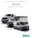 Modul-System inrichting-ideeën voor Renault. Kangoo, Trafic & Master.