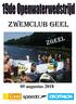 ZWEMCLUB GEEL. 11 augustus augustus 2018