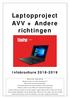 Laptopproject AVV + Andere richtingen Infobrochure
