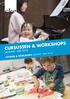 CURSUSSEN & WORKSHOPS JANUARI - MEI 2018