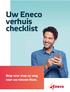 Uw Eneco verhuis checklist