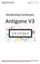 Handleiding ticketkoper. Antigone V3. Handleiding ticketkoper seizoen 18/19 GC den egger Antigone V3 (Rodrigue) 1