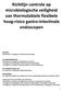 Richtlijn controle op microbiologische veiligheid van thermolabiele flexibele hoog-risico gastro-intestinale endoscopen