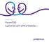 Forum700 Customer Care Office Statistics
