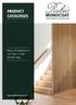 PRODUCT CATALOGUS. Kleurt & beschermt uw hout in één enkele laag.   YOUR PARTNER IN WOOD PROTECTION