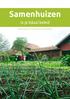 Samenhuizen. in je lokaal beleid. Bouwstenen & inspirerende voorbeelden. Publicatie van Samenhuizen vzw