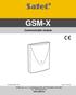 GSM-X. Communicatie module. Firmware versie 1.00 gsm-x_nl 04/18