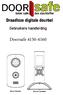 Draadloze digitale deurbel. Gebruikers handleiding. Doorsafe Doorsafe Deur Camera. Binnen handset