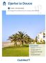 Djerba la Douce. Een langgerekt zandstrand op het zonnige eiland Djerba. Tunesië Het eiland Djerba. Resort highlights