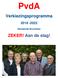 PvdA Verkiezingsprogramma Gemeente Brummen ZEKER! Aan de slag!