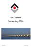 KBO Zeeland. Jaarverslag KBO Zeeland jaarverslag 2016