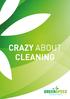 CRAZY ABOUT CLEANING. crazy about cleaning
