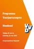 Programma Voorjaarscongres. Meedoen! Vrijdag 25 mei en Zaterdag 26 mei Congrescentrum Papendal