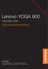 Lenovo YOGA 900. Gebruikershandleiding YOGA ISK. Downloaded from