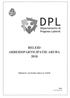 DPL BELEID ARBEIDSPARTICIPATIE ARUBA. Departamento di Progreso Laboral. Ministerie van Sociale Zaken en Arbeid Versie 1 oktober 2018