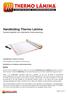 Handleiding Thermo Lámina Verwarmingsfolie voor elektrische vloerverwarming