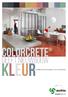 foto: Stijn Bollaert Colorcrete geeft nieuwbouw
