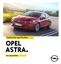 CONSUMENTENPRIJSLIJST. Technische specificaties OPEL ASTRA.