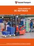 Gezond werken met. de heftruck. dé arbo- en verzuimspecialisten in transport en logistiek