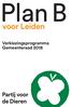 voor Leiden Verkiezingsprogramma Gemeenteraad 2018