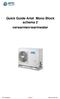 Quick Guide Artel Mono Block schema 2 verwarmen/warmwater