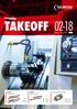 TAKEOFF P.6 P.12 P.23. Geldig tot ATORN Frezen RockTec 65. ATORN Machinetappen. Snelloopspindel Toodle Blue