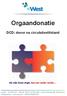 Orgaandonatie DCD: donor na circulatiestilstand