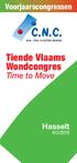 Tiende Vlaams Wondcongres