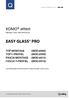 Q-railing Europe GmbH & Co. KG balustrades vervaardigd uit het Easy Glass Pro systeem in zijn toepassing als (vloer)afscheidingen